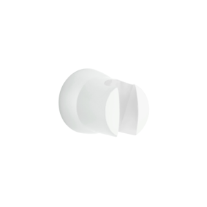 Support de douche mural Kludi 6305043-00 pour tuyaux avec écrou conique, blanc