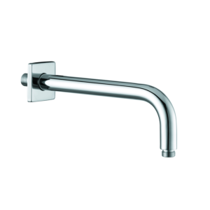 Kludi A bras de douche 6653305-00 saillie 250mm, chromé, DN 15, avec rosace coulissante 61x61mm