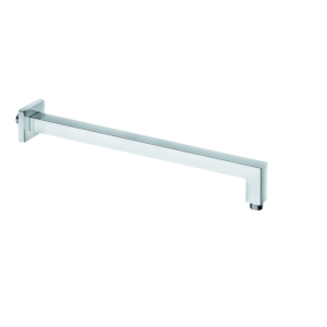 Kludi A-qa Brausearm 6654405-00 chrom, Ausladung 400 mm, DN 15, Schubrosette eckig, 58mm