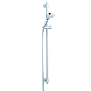 Kludi Logo shower set 6864205-00 chrome, with wall bar 955 mm, with hand shower