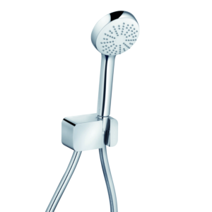 Kludi Logo shower set 6867005-00 chrome, wall connection and shower holder