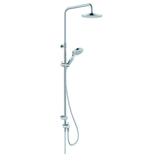 Kludi DIVEx3S dual shower system 6908005-00 with hand shower, chrome