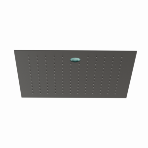 Douche de tête Kludi ASANA 6940039-00 340 x 340 mm, avec pluie d&#39;été, noir mat