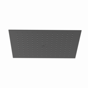 Kludi ASANA douche de tête 6942039-00 440 x 440 mm pluie et jet laminaire noir mat
