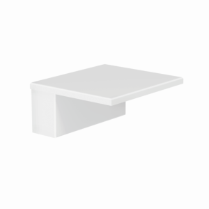 Kludi ASANA bec cascade 6951053-00 pour baignoire, blanc mat