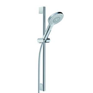 Kludi Dive X Freshline shower set 6963005-00 wall bar 600 mm, chrome