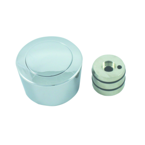 Kludi poignée cpl. avec fixation chromée 7412605-00