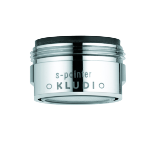 Kludi aerator s-pointer 7437005-00 swiveling jet insert, AG M 24 x 1A, chrome