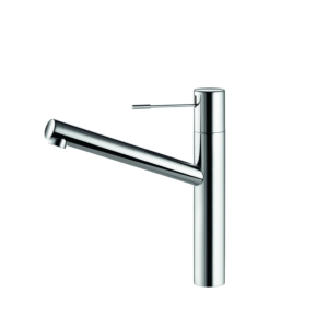 KWC Ono mixer 10151023000FL swiveling spout, flexible connection hoses, projection 225 mm, chrome-plated