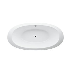 LAUFEN ALESSI ONE Oval 2439700000001 203 x 102 cm, blanc , version à encastrer