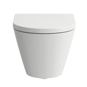 LAUFEN Pack Kartell WC mit WC-Sitz H8663300000001 37x54cm, randlos, weiß