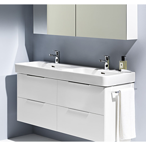 Laufen Waschtisch-Unterbau PRO S 116x44x53cm, 4 Schubladen, weiß glänzend