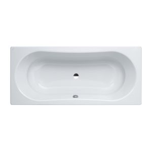 LAUFEN Thallium Badewanne 2250900000401 180 x 80 cm, ohne Antislip, weiß