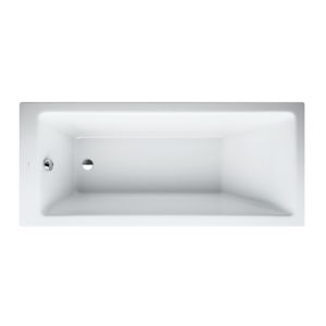 LAUFEN Pro Badewanne 2339500000001 160 x 70 cm, ohne Fußgestell, weiß, Einbau