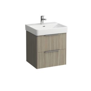 LAUFEN Pro s Waschtischunterschrank H4021721102621 52x44x53cm, 2 Schubladen, Ulme hell