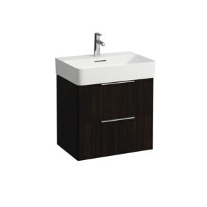 Laufen Base für VAL Waschtischunterschrank  H4022521102631, 58,5x53x39cm, 2 Ausz., Ulme dunkel