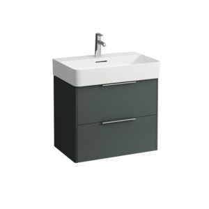 Laufen Base für VAL sous lavabo H4023121102661 63,5x53x39cm, avec tiroirs 801 , gris trafic