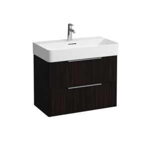 Laufen Base für VAL Waschtischunterschrank  H4023521102631, 73,5x53x39cm, 2 Ausz., Ulme dunkel