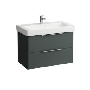 Laufen BASE für PRO S Waschtisch-Unterbau H4023921102661 81x44x53cm, 2 Schubladen, verkehrsgrau