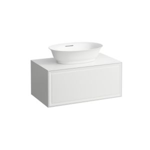 LAUFEN The new classic drawer unit / sideboard H4060110851701 77.5x34.5x45.5cm, 2000 drawer, for washbasin bowl, white matt