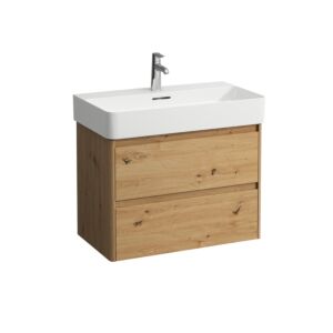 Laufen BASE 2.0 für VAL Waschtischunterschrank H4114021082671 71,9x51,5x40cm, 2 Schubladen, Wildeiche
