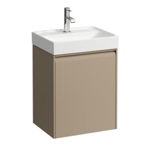 Laufen Meda meuble sous-vasque H4215420114651 43,7x51,5x33,9cm, 1 porte, charnière à droite, cappucino
