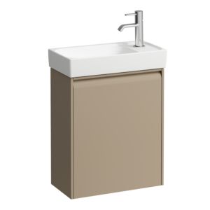 Laufen Meda meuble sous-vasque H4215520114651 43,7x51,5x22,2cm, 1 porte, charnière à droite, cappucino