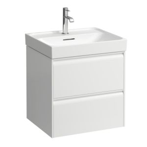 Laufen Meda vanity unit H4215620112601 53.4x51.5x44.8cm, 2 drawers, matt white