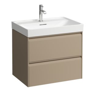 Laufen Meda vanity unit H4215820114651 63.6x51.5x44.8cm, 2 drawers, cappucino