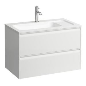 Laufen Meda meuble sous-vasque H4216820119991 77,2x50,4x44,2cm, 2 tiroirs, multicolore