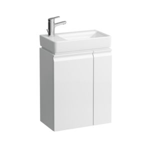 LAUFEN Pro s H4830010954751 H4830010954751 47x58x27,5cm, blanc brillant, tablette latérale à droite