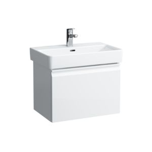 LAUFEN Pro s Waschtisch-Unterschrank H4830310954751 55x39x37cm, 1 Schublade, Softclose, weiß glänzend