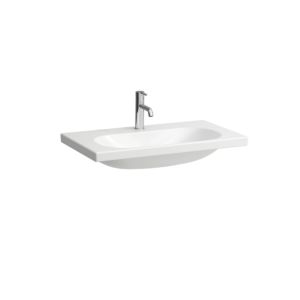 Laufen Lua lavabo H8160870001561 80x46cm, blanc , sans trop-plein, avec trou pour robinet 2000