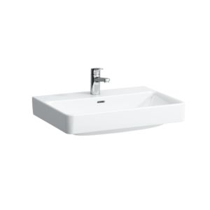 Laufen Pro S Clinic Waschtisch 8109640001561 65x46,5 cm, weiß, 1 Hahnloch, ohne Überlauf