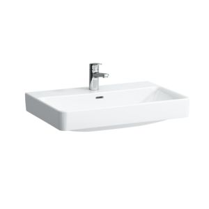Laufen Pro S Waschtisch 8109670001081  70 x 46,5 cm, weiß, mit Überlauf, 3 Hahnlöcher