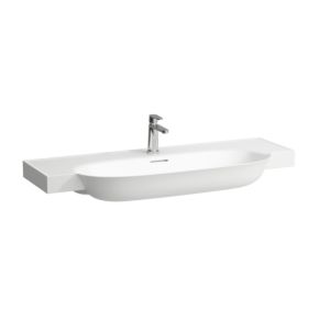 LAUFEN The new classic H8138584001581 under, without overflow, with 3 tap holes, LCC