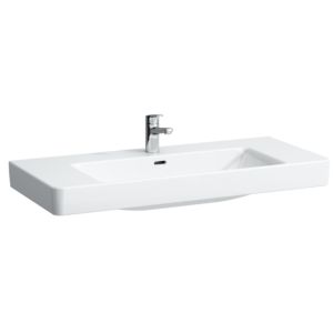 Laufen Pro S Waschtisch 8139660001091 105x46cm, weiß, unterbaufähig, ohne Hahnloch