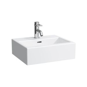 Laufen Living City Handwaschbecken 8154330001041 weiss, 45x38cm, mit Hahnloch und Überlauf