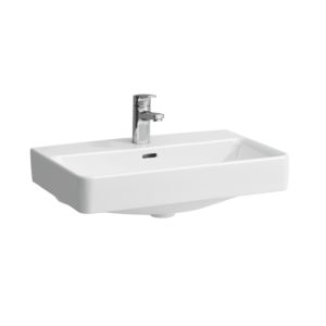 Laufen Pro S Compact Waschtisch 8179590001091 60 x 38 cm, weiß, ohne Hahnloch, mit Überlauf
