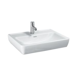 LAUFEN Pro a washbasin H8189510371041 55x48cm, suitable for under-counter installation, overflow, 1 tap hole, color: manhattan