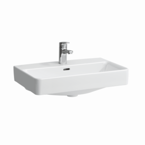 Laufen Pro S Compact Waschtisch 8189590001041 60 x 38 cm, weiß, Überlauf, 1 Hahnloch