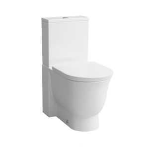 LAUFEN The new classic stand WC combination H8248580000001 37x70cm, rimless, white