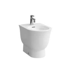 LAUFEN The new classic Bidet H8328514003021 37x56cm, tap hole, without side hole for water connection, white LCC