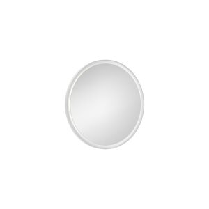 Miroir rond Laufen YVA H4485100YV2681 , 750 x 40 x 750 mm, éclairage LED, interrupteur tactile marche/arrêt/variateur, blanc mat