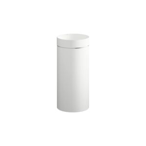 Lavabo sur pied Laufen UNISONO H511UO47571121 400 x 442 x 900 mm, sans plage de robinetterie, sans perçage pour robinetterie, sans trop-plein, blanc mat