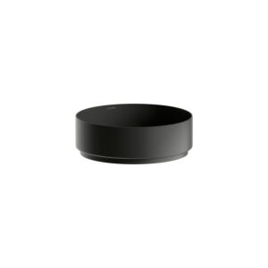 Laufen UNISONO washbasin bowl H512UO27161121 325x325x106 mm, without tap ledge, without tap hole, without overflow, matte black