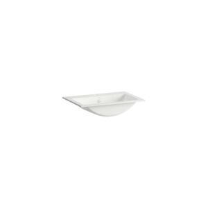 Laufen CLASSICS built-in washbasin H517CL30001041 585x405x143 mm, with tap ledge, with one tap hole, centered, with overflow, white