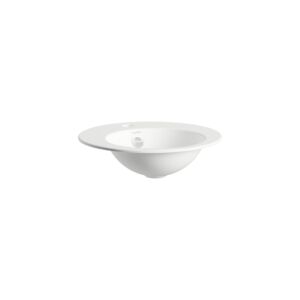 Laufen FORM built-in washbasin H517FM30001041 400 x 400 x 110 mm, round, 1 tap hole, with overflow, white