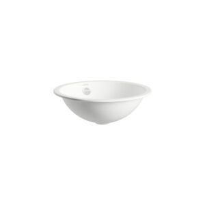 Laufen FORM built-in washbasin H517FM30001091 400 x 400 x 140 mm, round, without tap holes, with overflow, white