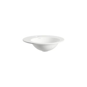 Laufen FORM built-in washbasin H517FM30001111 400 x 400 x 110 mm, round, 1 tap hole, without overflow, white